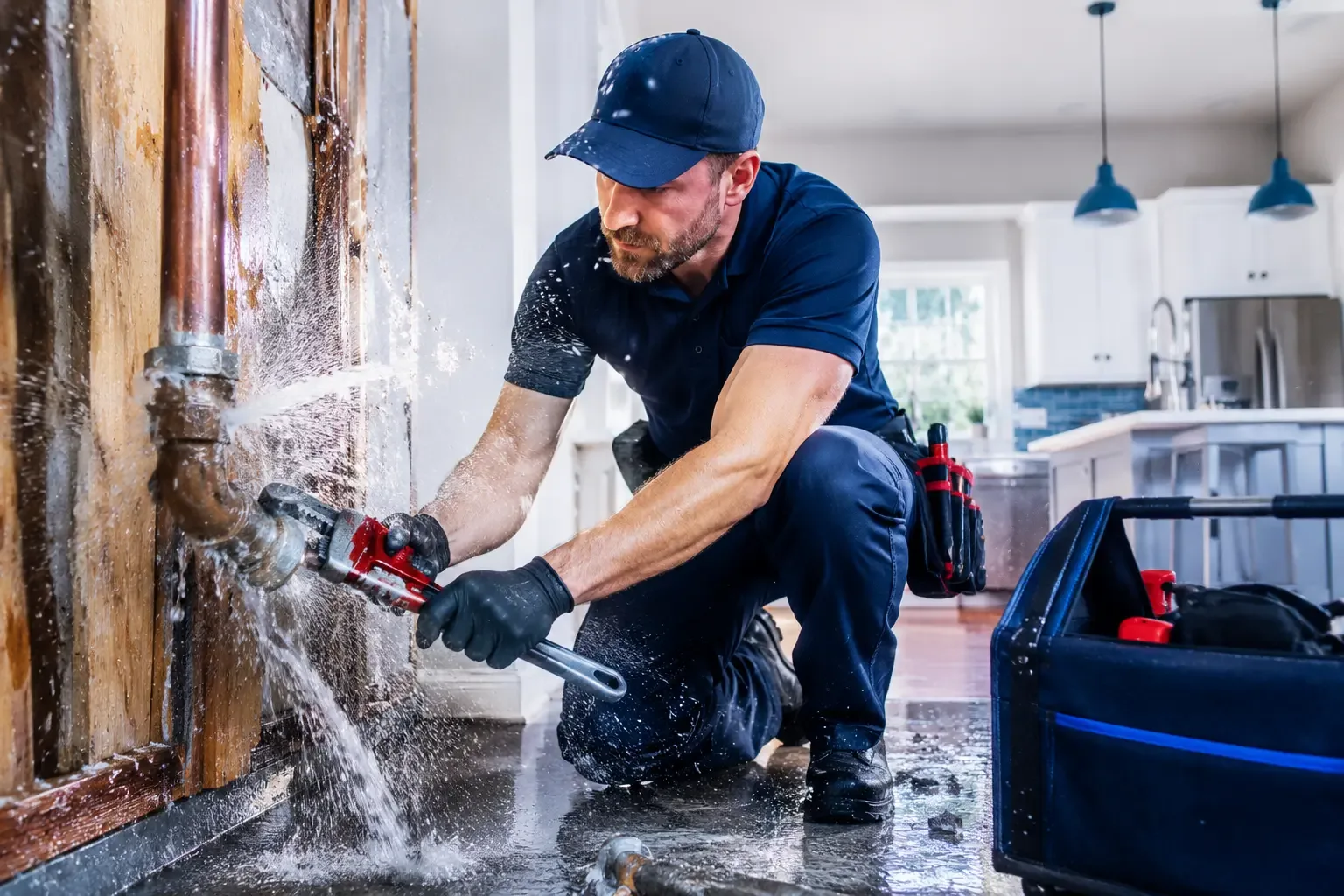 Local emergency pipe repair professionals in New Galilee, PA
